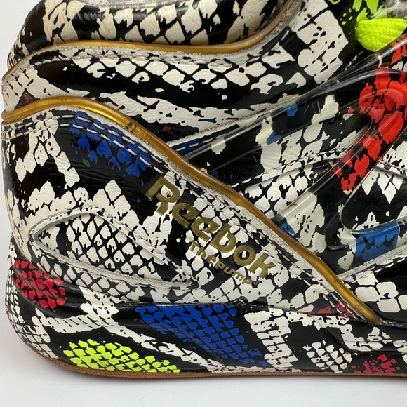 Reebok Melody Ehshani x Pump Omni Lite Mid-Top Snake Printed Women’s Sneakers - Picture 11 of 16